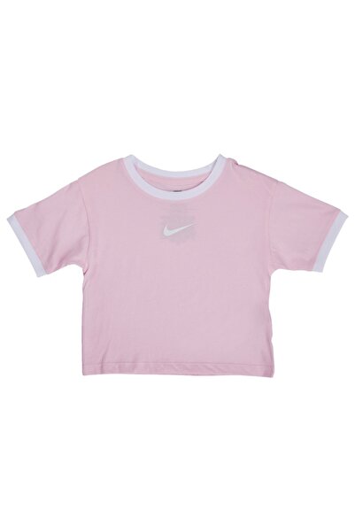 Nike SWOOSH RINGERTEE 36K605-A9Y Ροζ 2-3