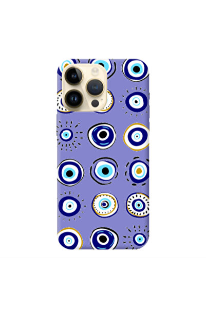 Other Apple iPhone 13 Pro Max Beads Purple Colored Silicone TPU Θήκη