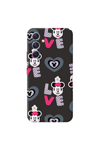 Other Samsung A35 Minnie Black Colored Silicone TPU Θήκη