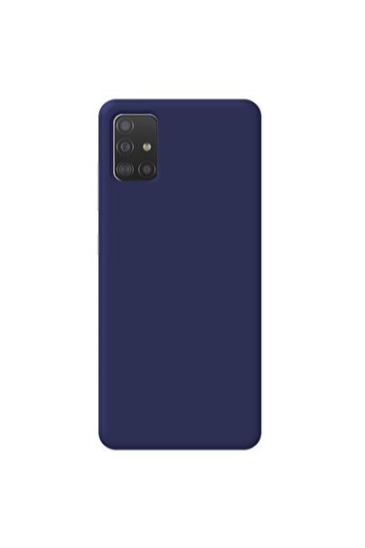 Other Samsung A71 -case Dark blue Colored Silicone TPU Θήκη