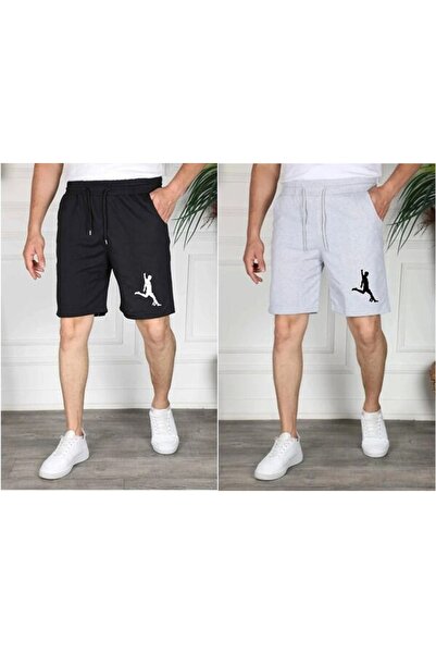 x-compass life Trendy Football Player Patterned Men's Shorts Set – Casual & S...