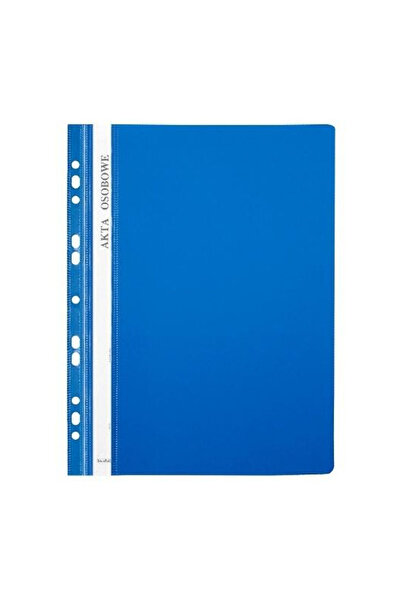 Biurfol Dosar suspendat cu separatoare A–E, din PVC, albastru, 10 buc