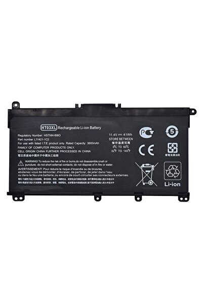 Retro HP 15-CW 15-DA 15-DB 15S-FQ Batarya Pil L11119-855 HT03XL