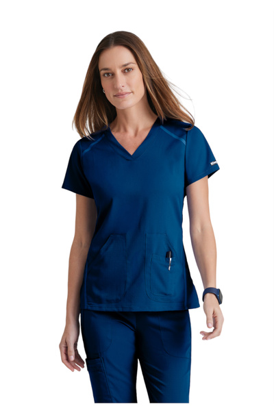 Grey’s Anatomy 7188 سكرابز إيليفيت للسيدات - مستورد، ماص للرطوبة، ذو ملمس ناع...