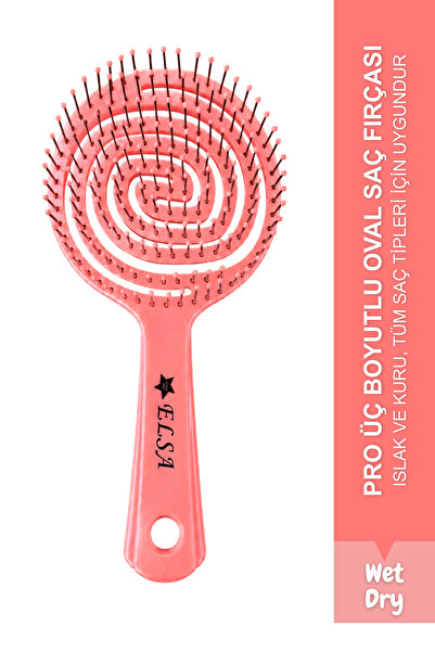ELSA Pro Three Dimensional Oval Hair Brush