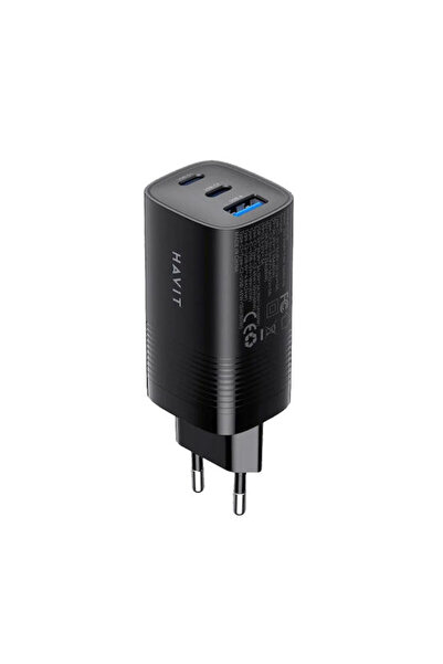 Havit Φορτιστής Χωρίς Καλώδιο 65W Γρήγορη Φόρτιση 2.0 Μαύρο (Uc20)