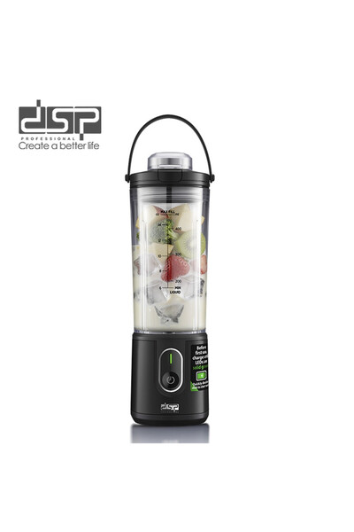 Nobrand DSP Portable Blender KJ2206 400ml USB Rechargeable Personal Juicer wi...
