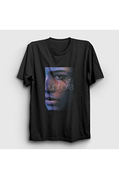 ZOKAWEAR Unisex crna Zendaya Rue serija Euphoria majica 4623zw