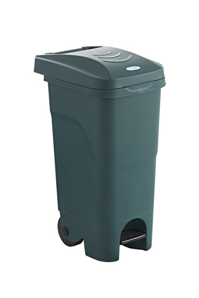 RNLl04 Home Tekerlekli Pedallı Plastik 85 Litre Endüstriyel Çöp Kovası
