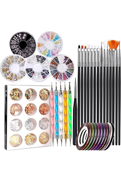 Arabest Manicure and Pedicure Set,47-Piece Nail Art Kit,Nail Design Tools,Gel...