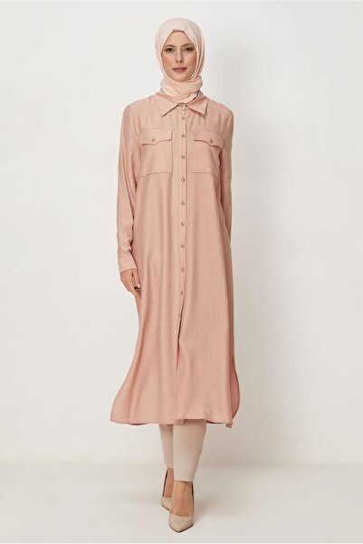 Alvina Linen Effected Long Tunic 46769