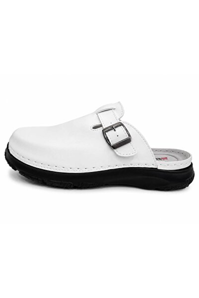 PAPUCUMUN DÜNYASI Men's Orthopedic Closed Toe Sabo Slippers
