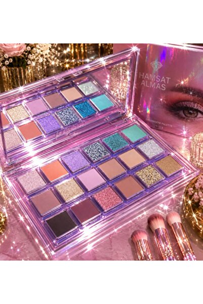 max elegance Hush Diamond's Luxurious Eyeshadow Palette, Combining Soft and B...