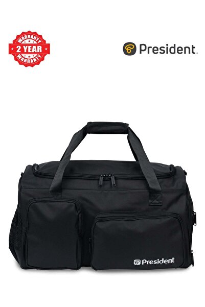 President Waterproof Gym Duffle Bag with Shoe Compartment and Wet Pocket - 20...