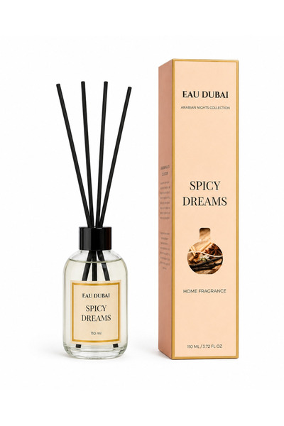 Eau Dubai Διαχυτής αρώματος χώρου, Πικάντικα Όνειρα, Διαχυτής με στικς, 110 ml