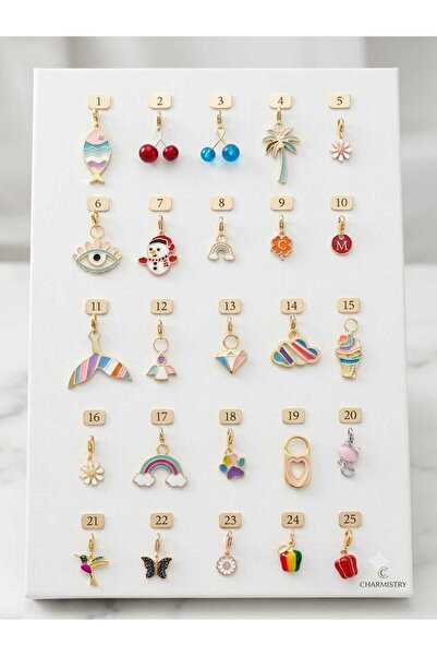 Nefertiti 925 Ayar Gümüş Özel Tasarım Charm Çeşitleri.rose.gold.rodaj Renk Se...