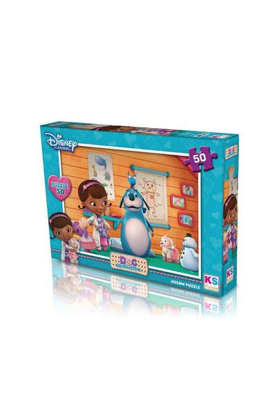 NW NessiWorld Doc709 Doc Mcstuffins 50 Piece Puzzle - Ks Puzzle
