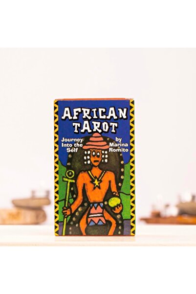 Galaksi Dükkanı African Tarot Destesi /Tarot Kartları 10cm 6,5cm boyutlarında