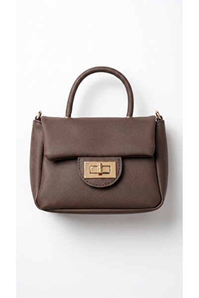 CELESTIAL COLLECTION Acıkahve Adjustable Strap Lacost Leather and Lined Hand ...
