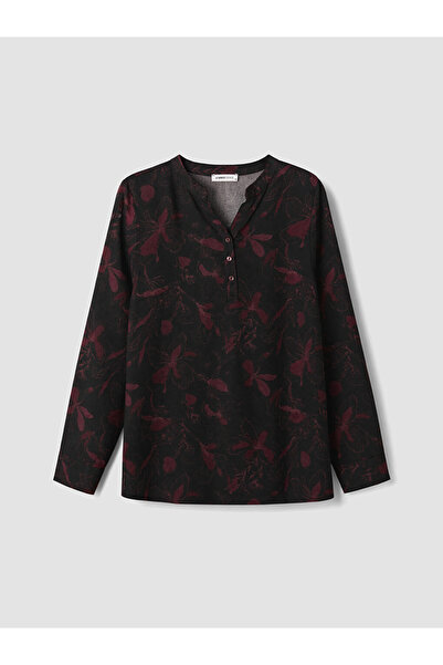 LC Waikiki Lcw Gracekaçık Collar Floral 100% Cotton Blouse