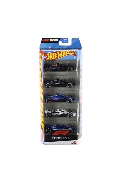 mattel Set de 5 mașini Hot Wheels Formula 1 2025