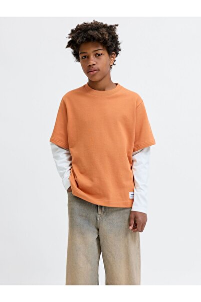 Jack & Jones Junior Sweatshirt Colour Blocking Sweatshirt Boys