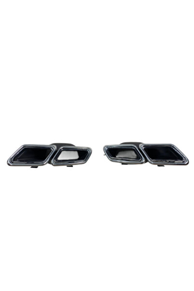 OEM Απολήξεις εξάτμισης για Mercedes W222 S-Class / W212 E-Class (2012+) - Σχ...