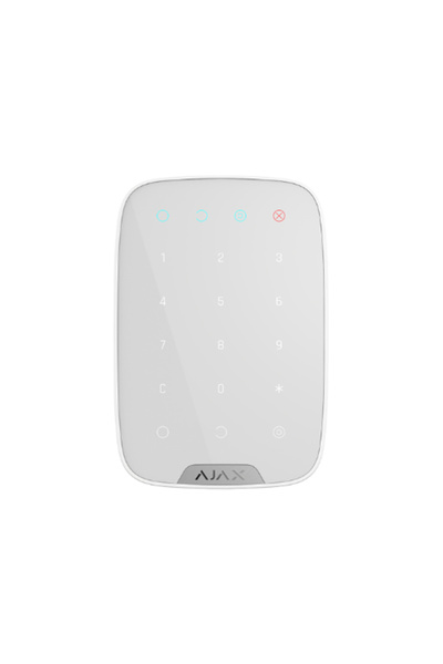 Ajax ΣΥΣΤΗΜΑΤΑ - KEYPAD PLUS WHITE Ασύρματο πληκτρολόγιο αφής με ενσωματωμένο...