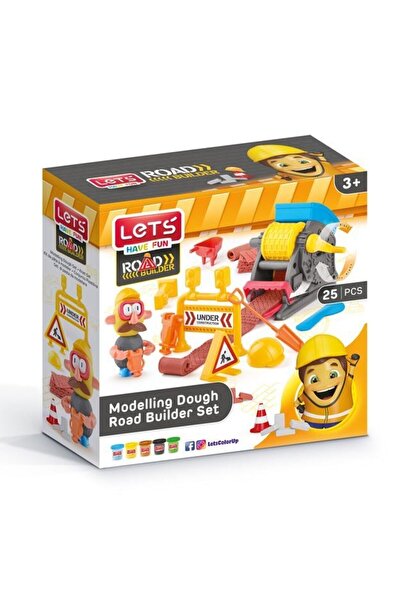 Lets Let's L8491 Play Dough Road Construction Set