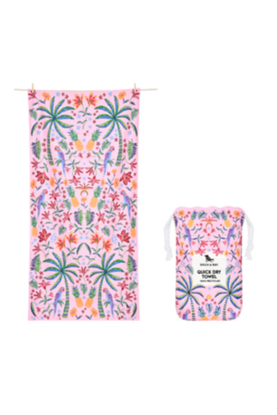 Dock & Bay Quick Dry Towels - Pink Paradise - Large