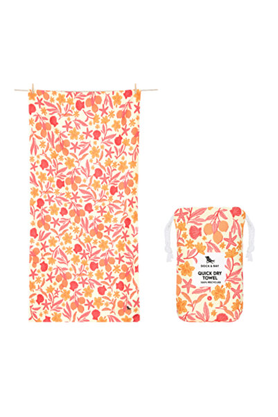 Dock & Bay Quick Dry Towels - Tangerine Orange - Large