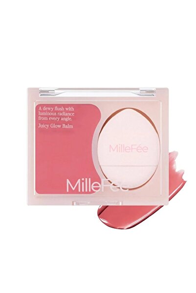 MilleFee Juicy Glow Nem Işıltılı Balm Allık 02 Cherry Glaze