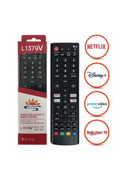 KNTECH Telecomanda 1379V LG/Samsung Smart TV 4K + Baterii Incluse