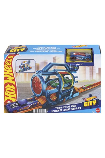 mattel Set de joacă Hot Wheels City Turbo Spălătorie Auto