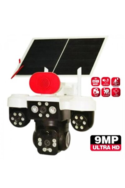 Universal Apronx APX-WP296 9mp 3.6mm Üç Kameralı Wifi + Solar