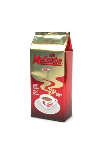 OEM Mokambo Rossa Cafea Boabe Import Italia, 1kg, 60% Arabica 40% Robusta, Es...