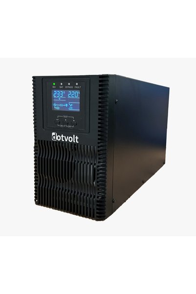 Universal جهاز UPS من نوع DOTVOLT MN PLUS بقدرة 2 كيلو فولت أمبير، 4 بطاريات ...