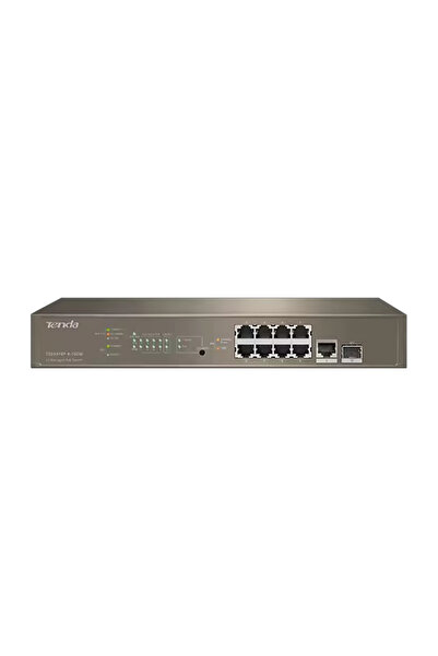 Universal TENDA TEG5310P-8-150W محول شبكة قابل للتحكم L3 بـ 10 منافذ (8 منافذ...