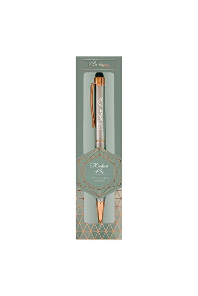 Be-Happy Gifts Pixuri metalic cu touch pen, cutie cadou, 0x5x18cm