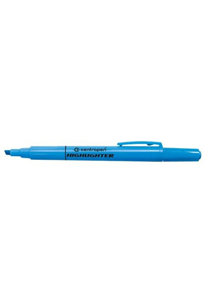 CENTROPEN Evidentiator / marker Slim, neon, varf 1-4 mm, subtire, albastru, 1...