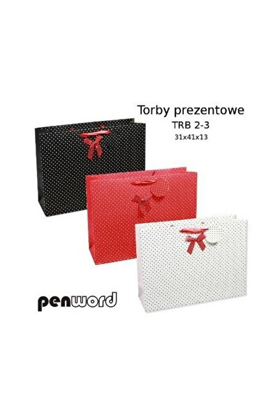 OEM Geanta cadou Penword mix multicolor 31x41x13 cm