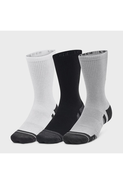 Under Armour Tech Nov 3-Pack Gray Socks