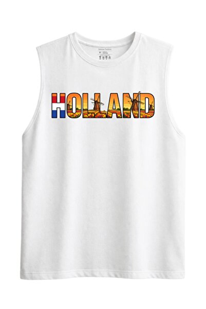Rabona Fashion Holland Tulip Fields Sleeveless Tank Top