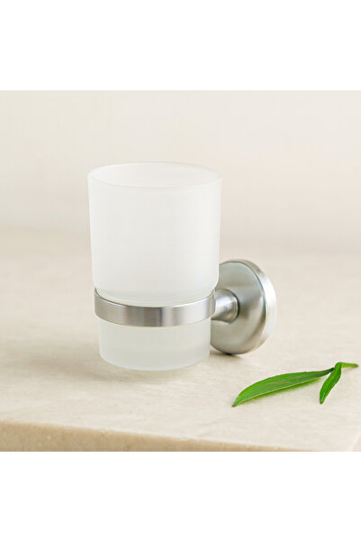 magicool Plastic Cup Toothbrush Holder (Chrome Hanger, Screw Mounting) - 50 P...