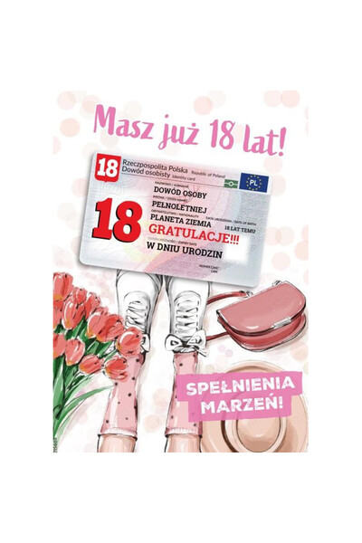 Armin Style Felicitare aniversare / card 18 ani Urari Elegante, cu plic, Mult...
