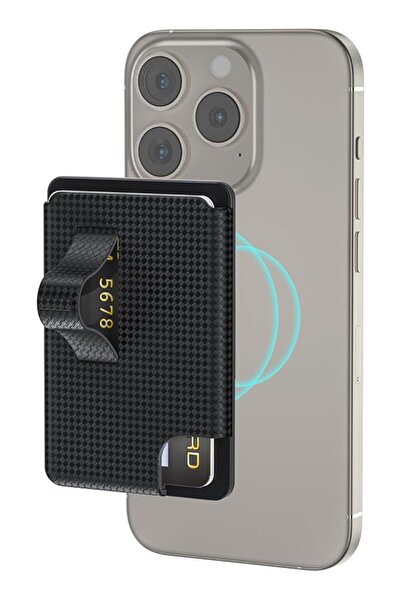 Generic For MagSafe Wallet, Magnetic Wallet Stand, Phone Grip Card Holder Wit...