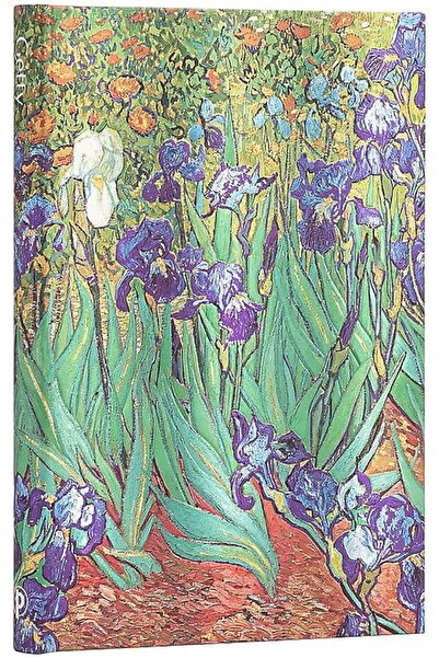 Paperblanks Agenda, Paperblanks, Iris Van Gogh, 9,5 x 18 cm, 88 coli