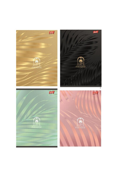 Unipap Caiet Paradise A5, 96 foi, cu patratele, hartie 70 g/m², colturi rotun...
