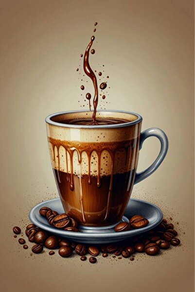 mural home قهوة - 70 سم * 46.9 سم