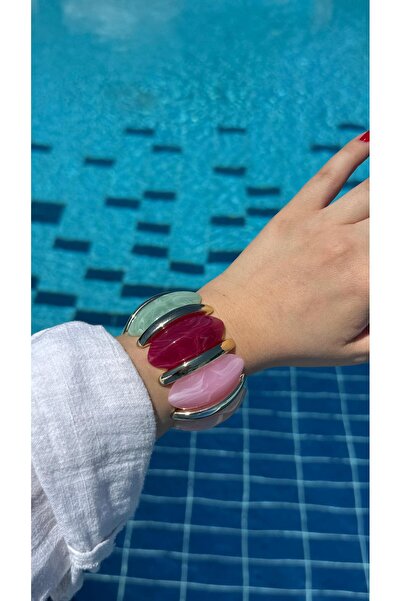 alysa jewelry سوار نسائي ملون من الخرز مناسب للصيف